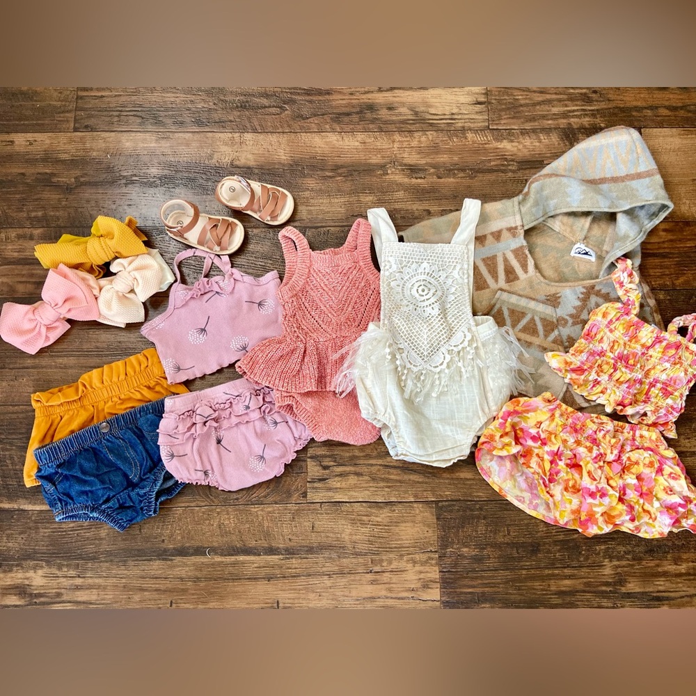 Summer Boho Baby Girl Collection